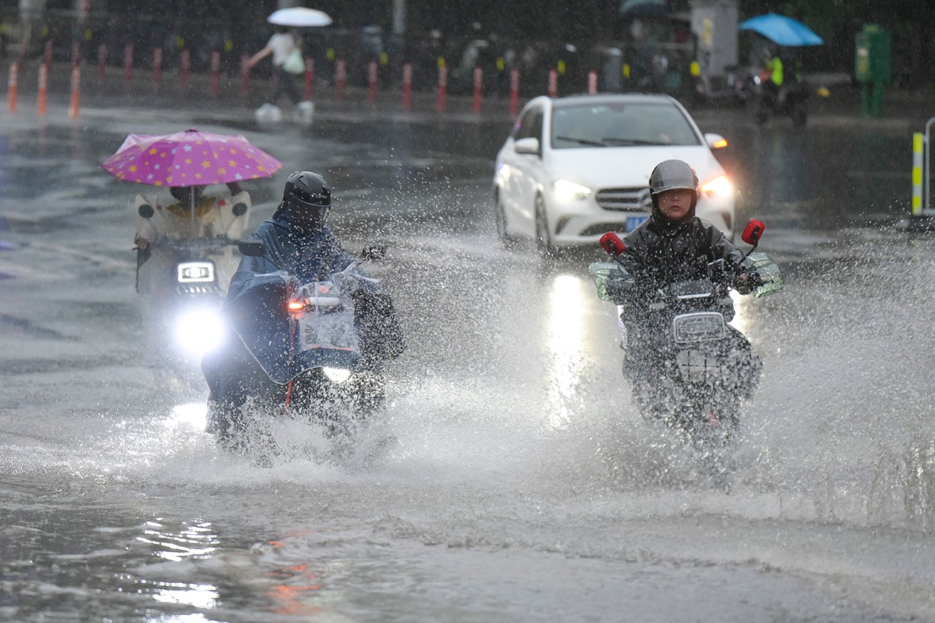 Emergency response plans have been enacted ahead of expected floods in China's Guangdong province.