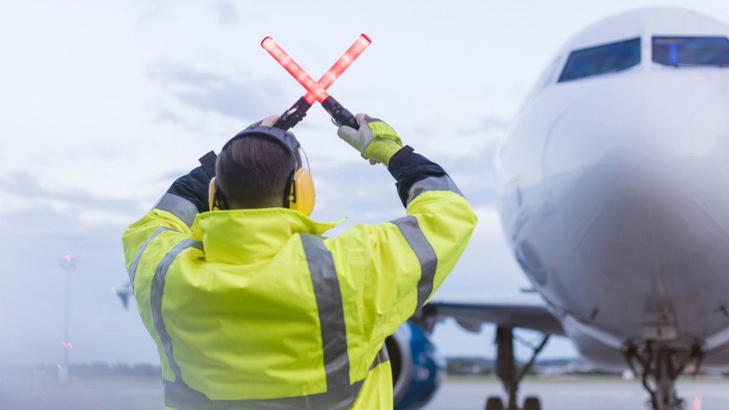 Airport employee