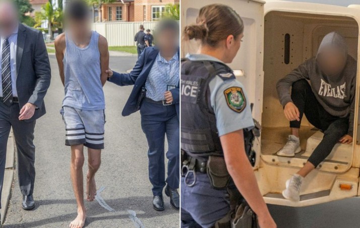 Teenagers charged after Sydney terror raids