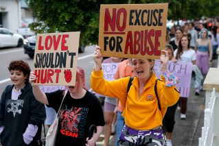 Family violence register push ahead of rallies