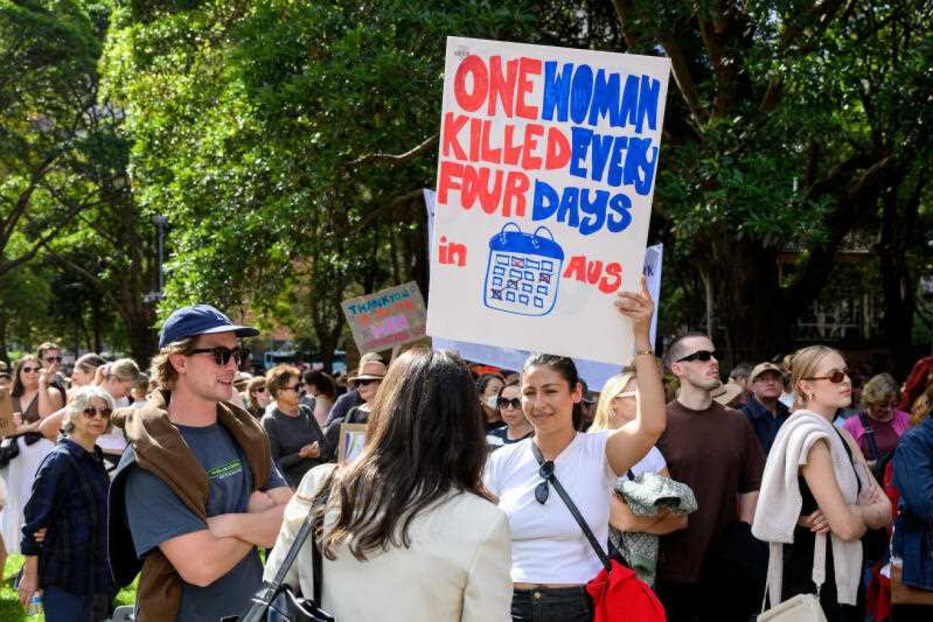 Rallies to demand action to end violence against women are being held throughout the country.