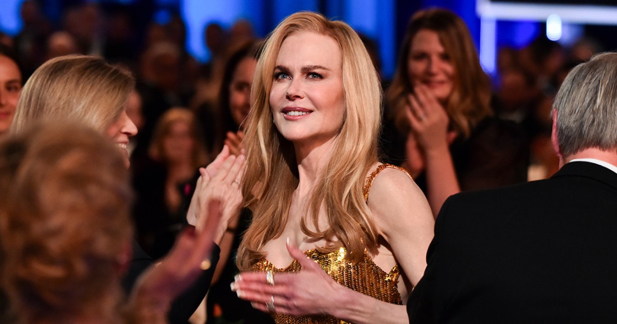 Nicole Kidman says AFI life achievement award is overwhelming