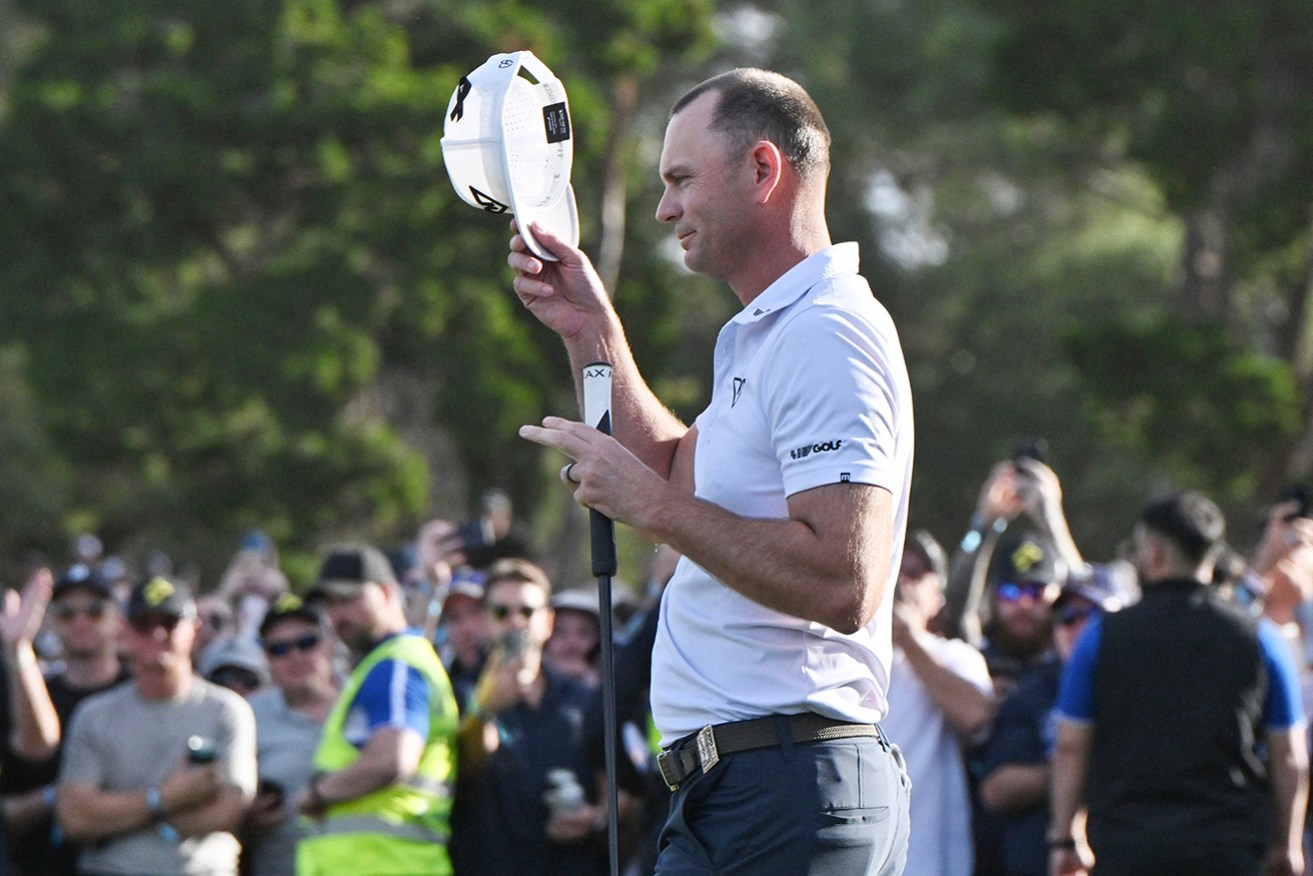 Brendan Steele says wise words from a veteran helped him win the LIV Golf tournament in Adelaide.