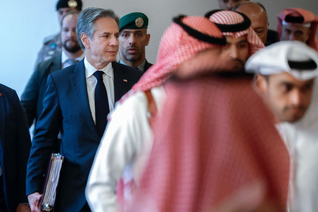 US Secretary of State Antony Blinken is in Saudi Arabia as part of the latest Gaza diplomacy push.