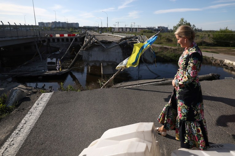 Duchess the first royal to visit war-torn Ukraine