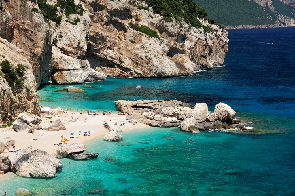 Pictured is Italy's Cala Mariolu