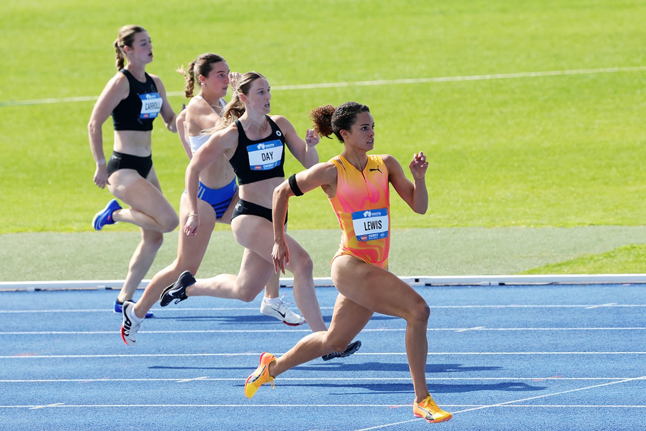 Torrie Lewis has played a key role in securing Australia a spot in the Olympic women's 4x100m field.