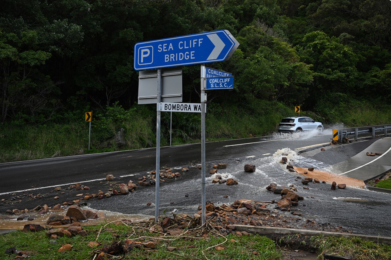 A severe weather warning has been issued for the Illawarra region south of Sydney.