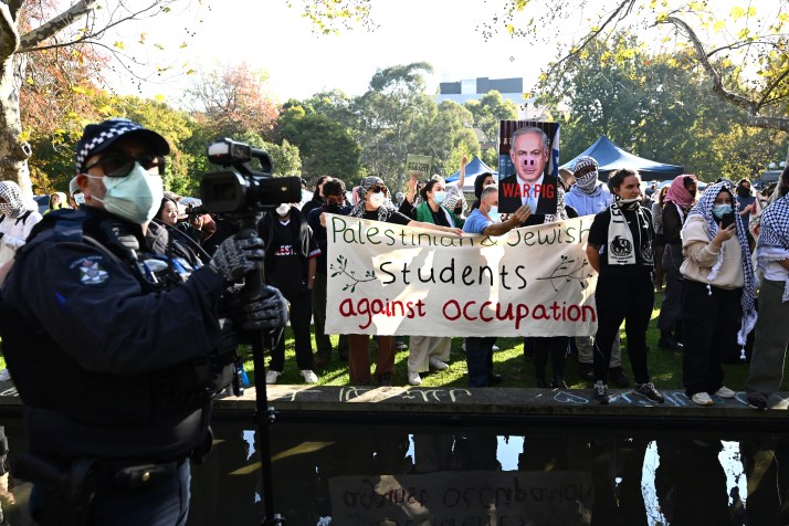 PM ‘concerned’ by social cohesion after uni protests