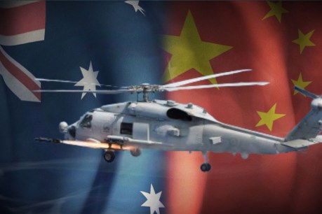 China&#8217;s &#8216;unsafe&#8217; move against Australian chopper