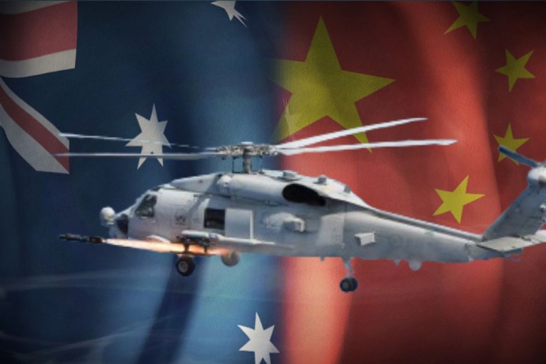 China’s ‘unsafe’ move against Australian chopper