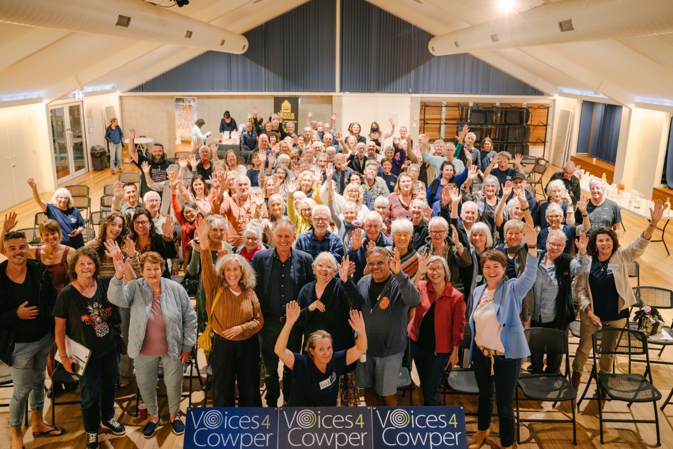 Voices for Cowper have held community forums and kitchen table conversations in preparation for the next federal election. 