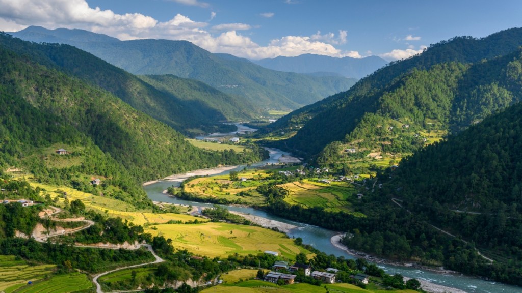 Bhutan countryside