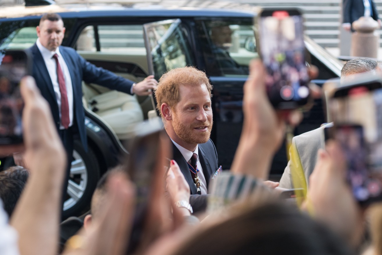 Prince Harry has said he doesn't feel safe in the UK without security.