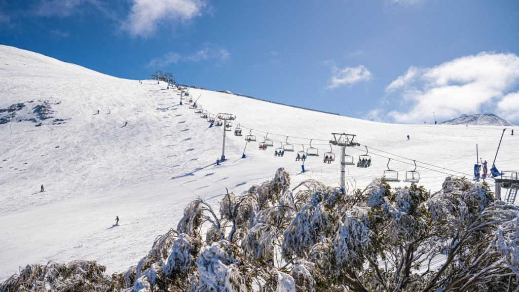 Ski lifts Mount Buller