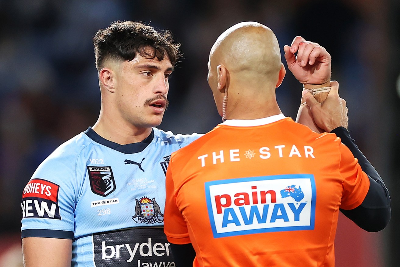 Kotoni Staggs says he is ready for a second shot at State of Origin football with NSW.