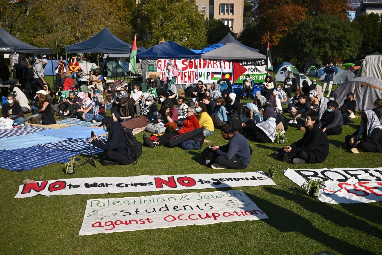 Pro-Palestine occupations at the University of Melbourne are set to be packed up.