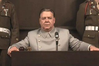 Nazi ‘tyrant’ terrifies Crowe in <i>Nuremberg</i>