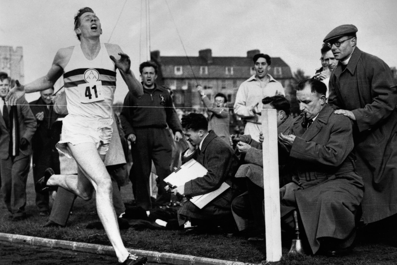 Roger Bannister was the first to break the four-minute mile. Some thought it could never be done.