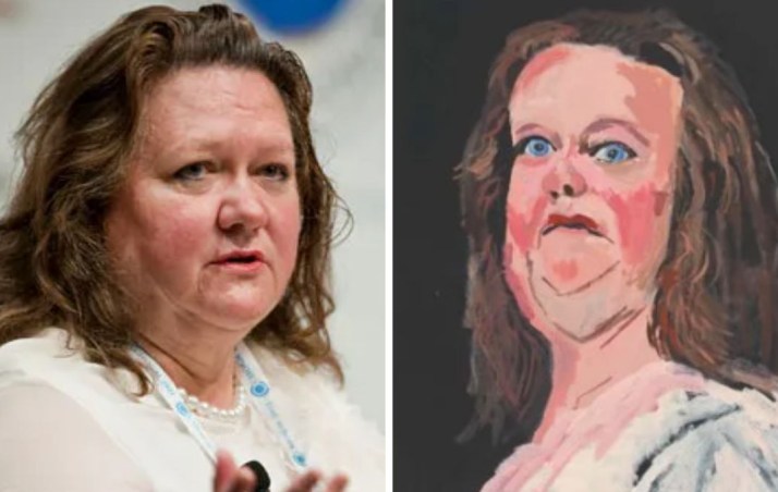 Artist speaks out on Rinehart portrait