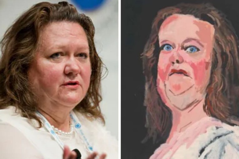 ‘Don’t have to like it’: Artist speaks out on Rinehart portrait