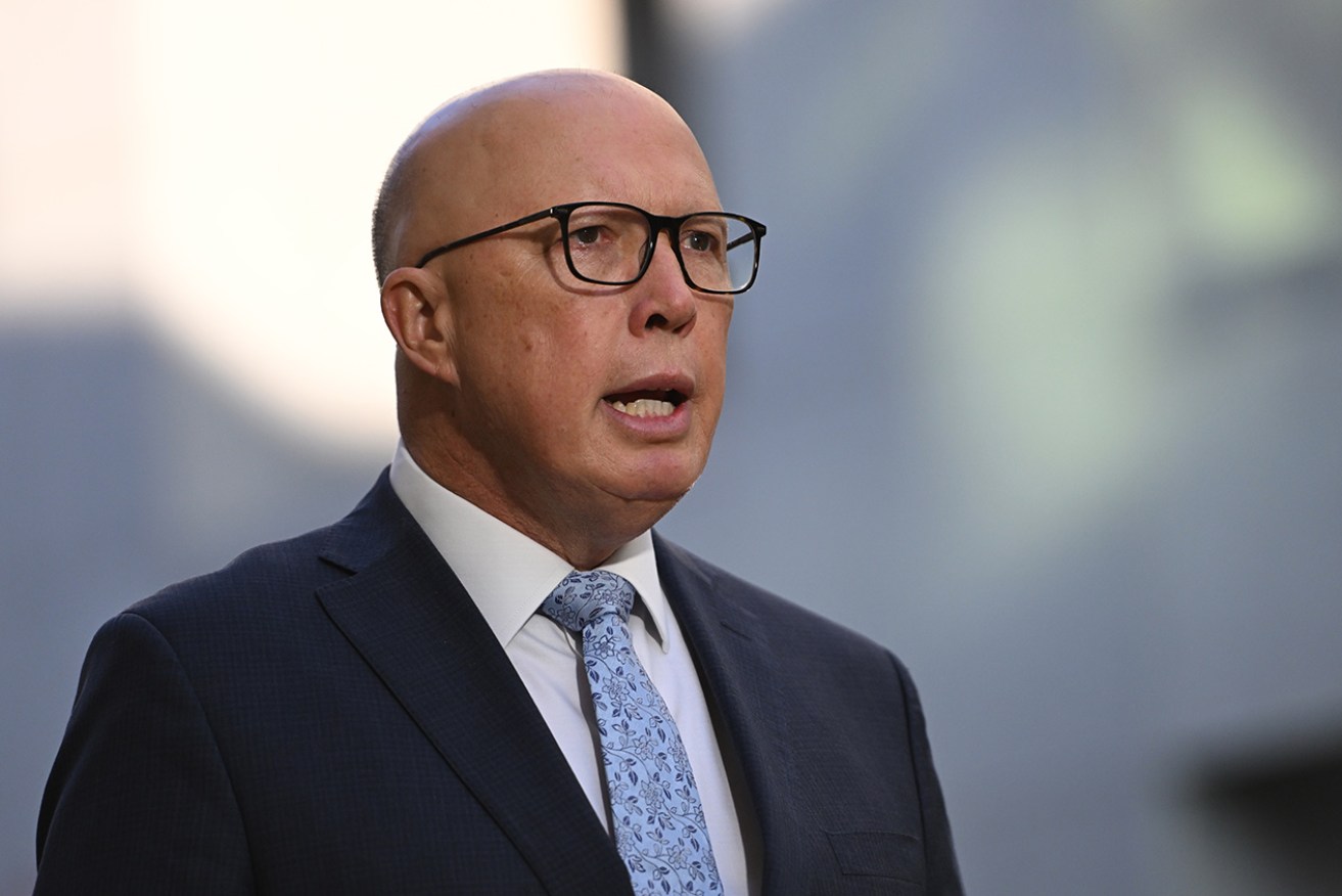 Opposition Leader Peter Dutton wants to break up supermarkets that price-gouge customers.