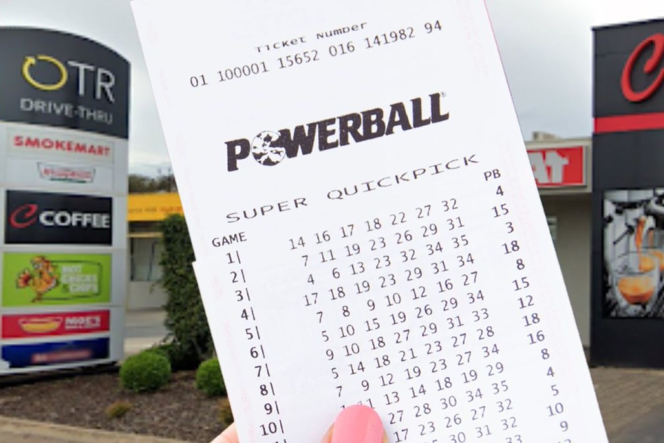 The winning ticket was bought at a drive-through in Adelaide's north.