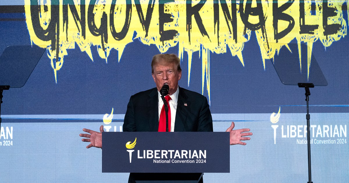 Donald Trump booed by raucous crowd at Libertarian convention