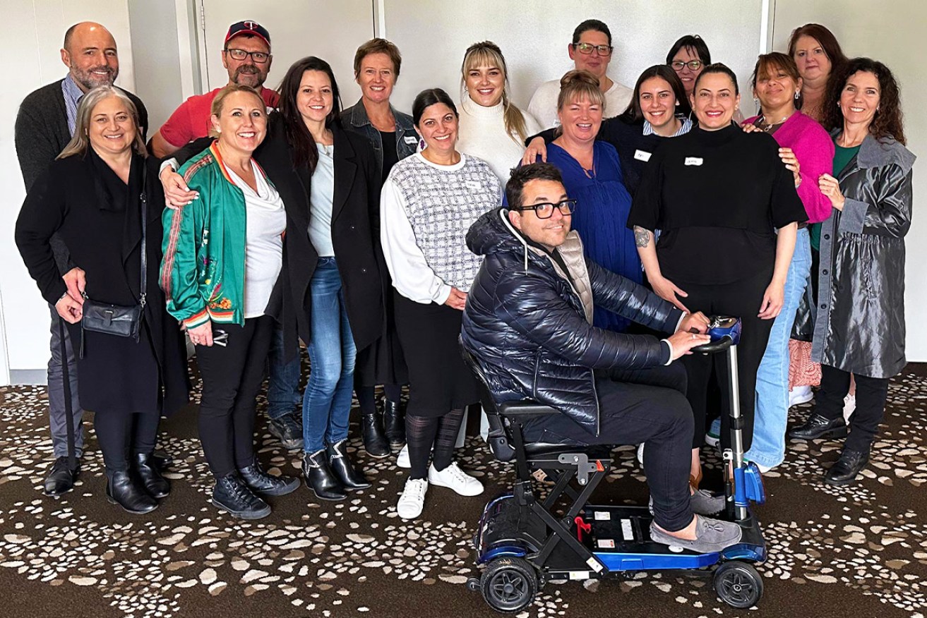 Young Onset Parkinson’s Exchange National Working Group members pictured in Melbourne.


