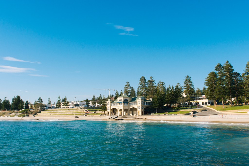 Pictured is Perth's Cottesloe Beach