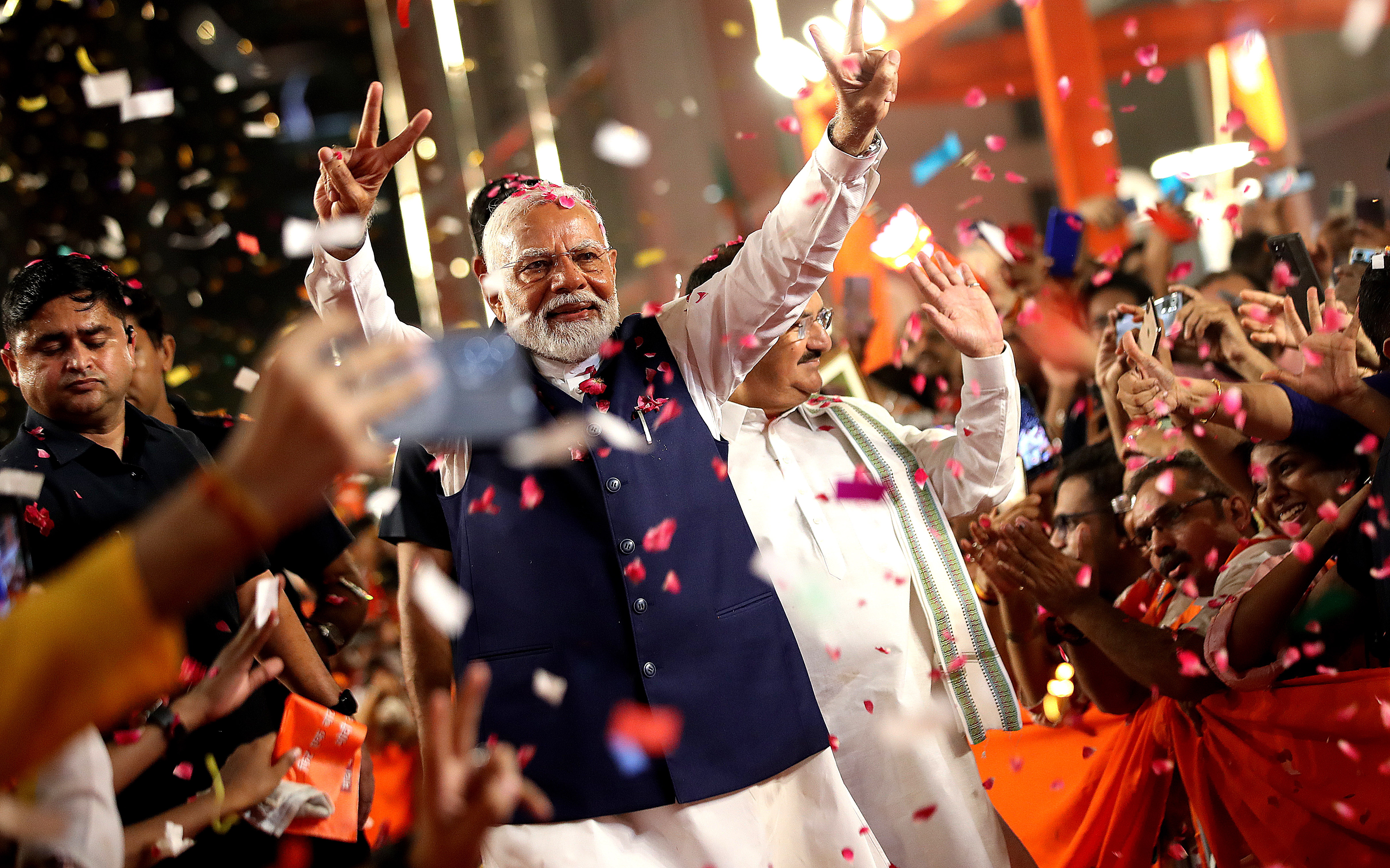 India count shows unexpectedly narrow Modi majority - Vimarsana News
