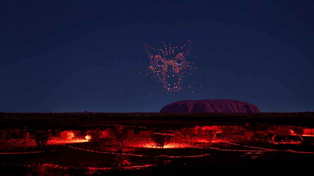 Uluru drones - Wintjiri Wiru - Kurpany the devil dog