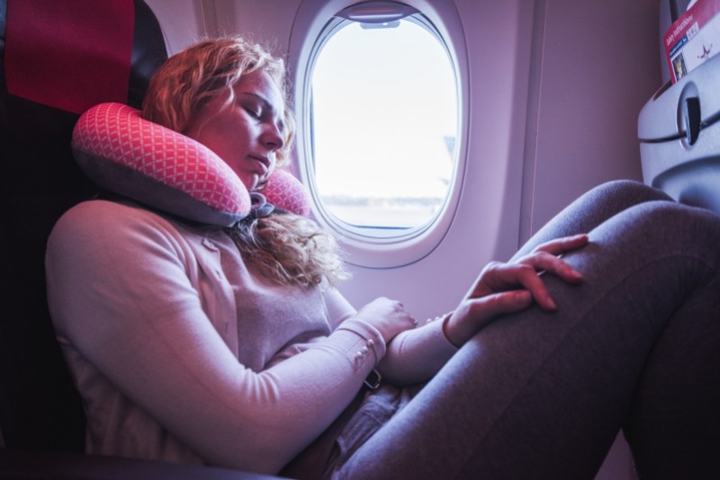 sleep plane long haul