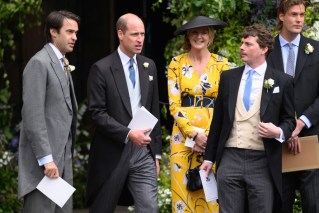 Protesters disrupt wedding attended by Prince William