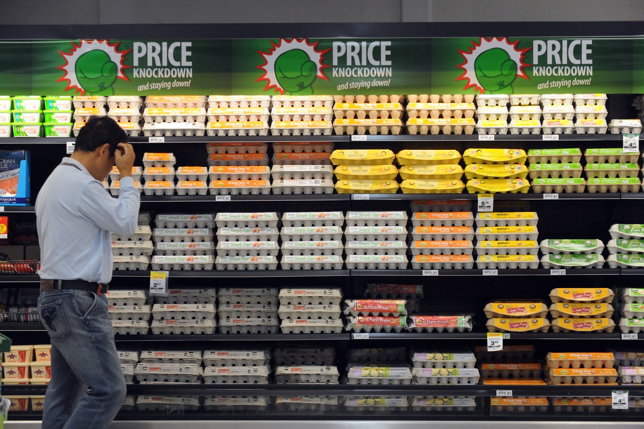 Egg prices have leapt more than 18 per cent in a year, amid the ongoing bird flu outbreak.
