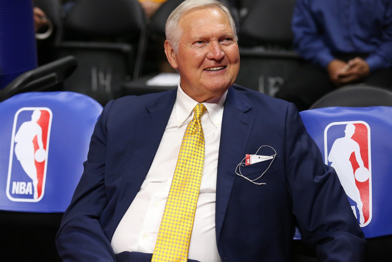 Jerry West was a leading NBA player and executive and is considered the model for the league's logo