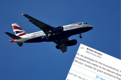 Social media airline scam takes off overseas