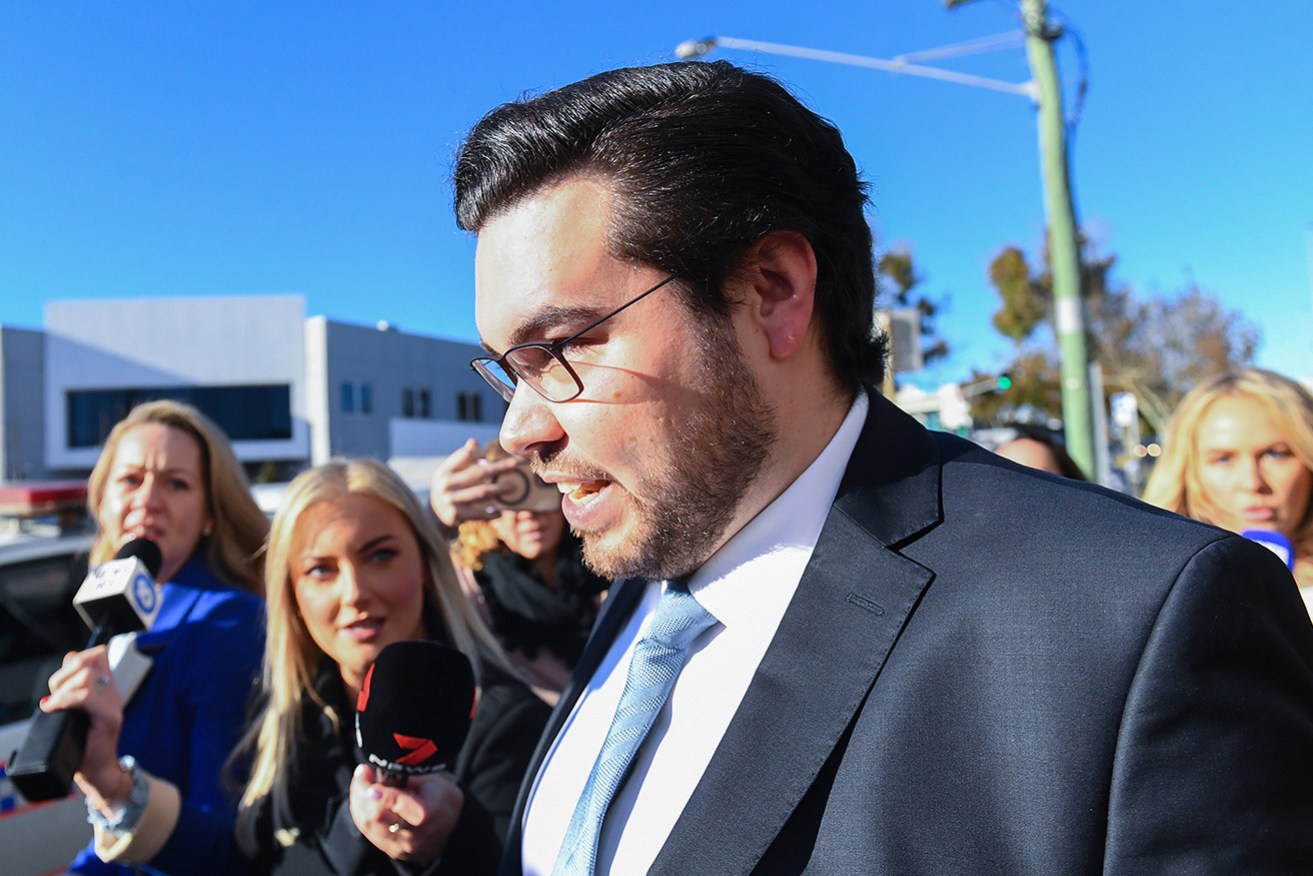 Bruce Lehrmann has claimed the raid was spurred by 'frivolous, James Bond-like allegations'.
