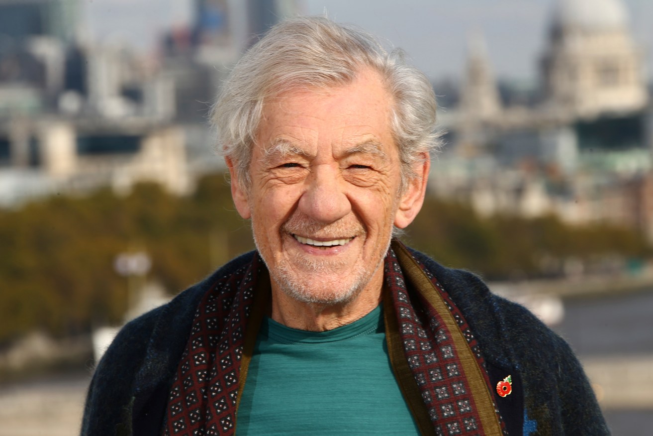 Sir Ian McKellen was injured mid-performance when he fell of stage during a fight scene.