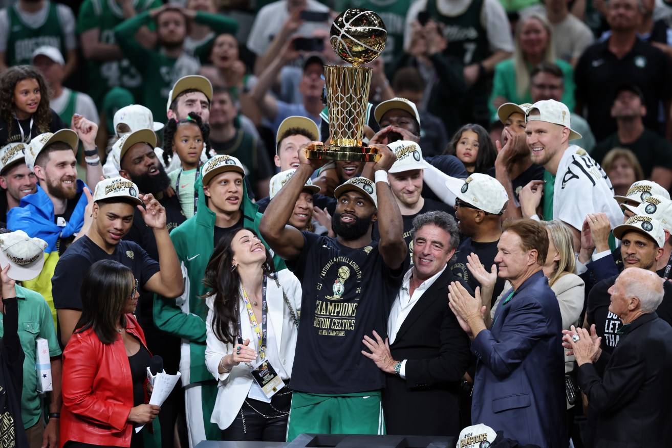 The Boston Celtics have earned their record-breaking 18th NBA title with 106-88 Game 5 win over the Dallas Mavericks.