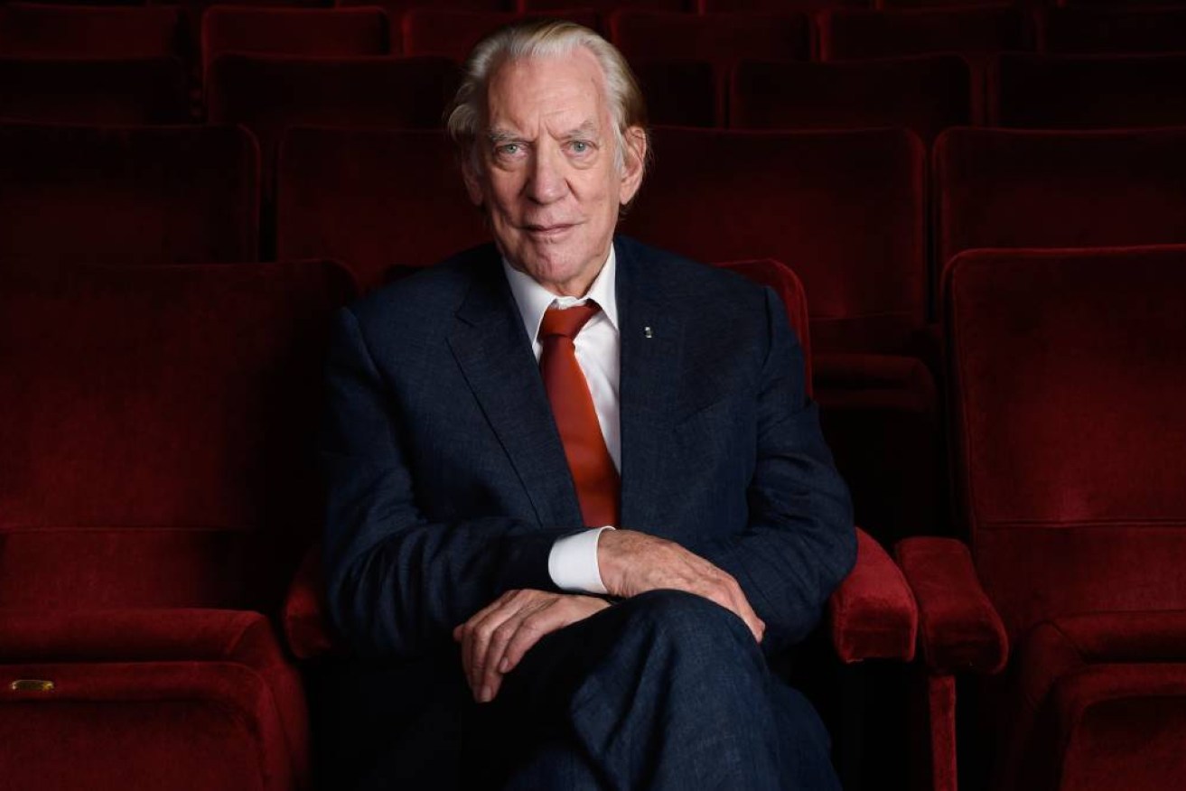 Actor Donald Sutherland managed to switch effortlessly from character roles to romantic leads.