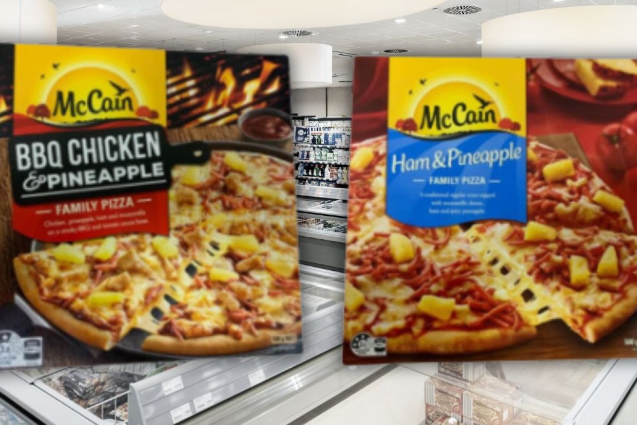 The affected pizzas have been sold at various supermarkets across Australia.