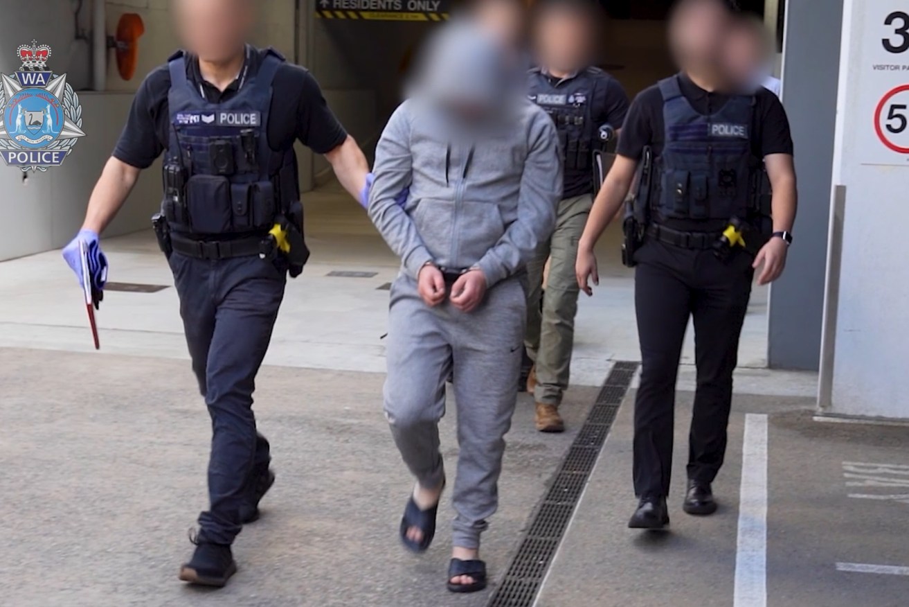 Police in WA and Victoria have arrested 13 people, allegedly part of an organised crime group, and seized millions of illicit cigarettes, and stolen cars.