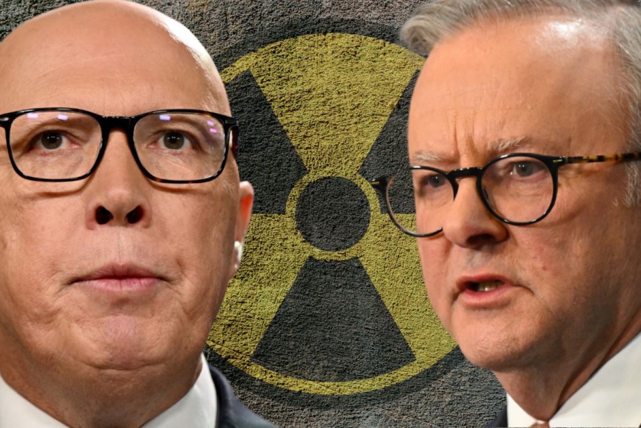 Peter Dutton is gearing up for a nuclear battle with Anthony Albanese. 