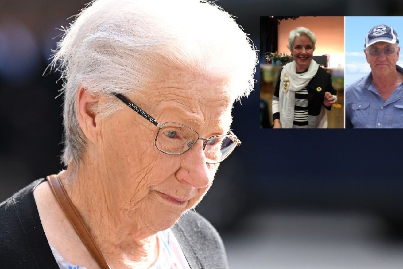 Robyn Hill spoke after the verdict on the deaths of Carol Clay and Russell Hill.