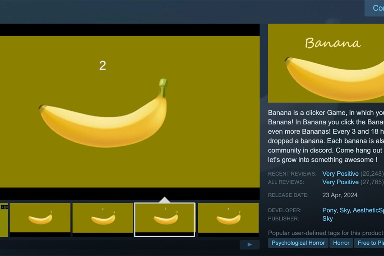 The <i>Banana</i> game is tapping into a historic behavioural economics theory.
