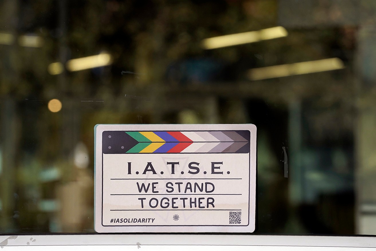 The International Alliance of Theatrical Stage Employees announced its deal on Tuesday.