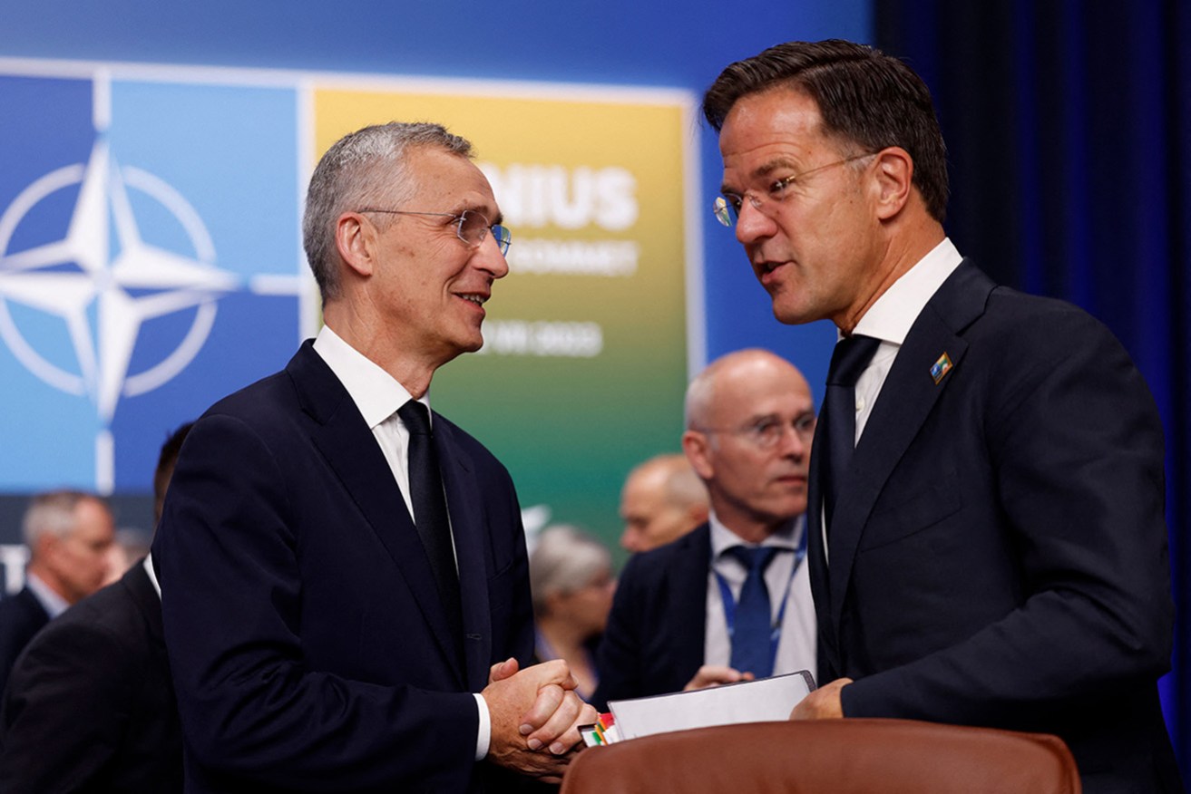 NATO Secretary-General Jens Stoltenberg will formally hand the reins to Mark Rutte in October.