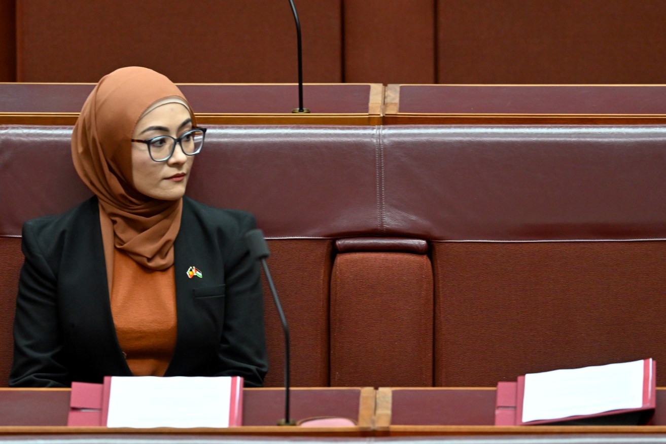 Senator Fatima Payman says she maintains Labor values despite crossing the floor over Palestine.