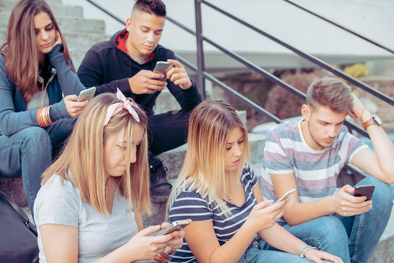Young people prefer to communicate via text and images.